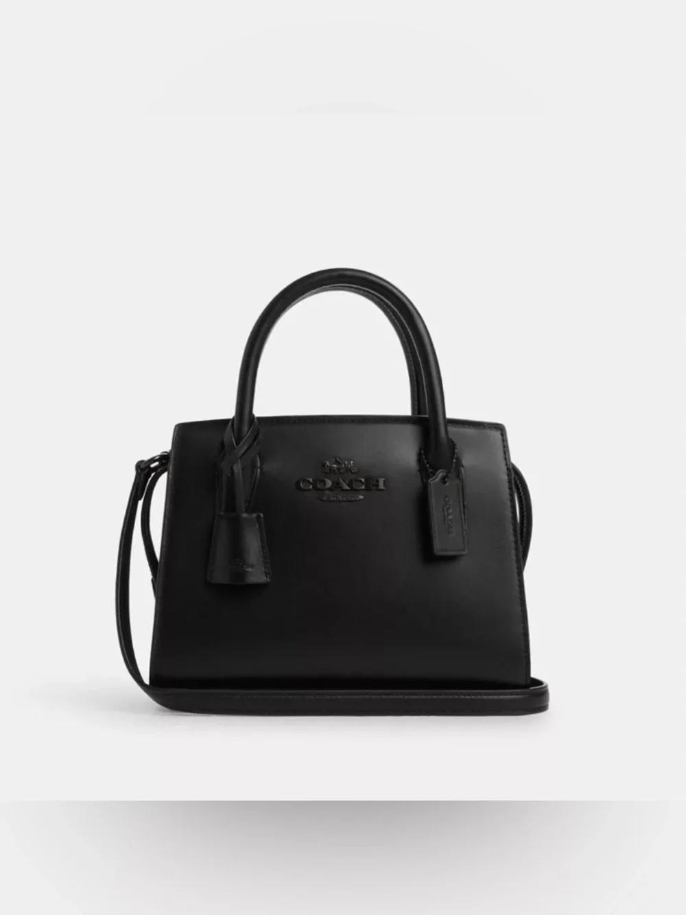 Coach Andrea Carryall Medium/Regular Size Black w/ Tags CP081 - Picture 2 of 16